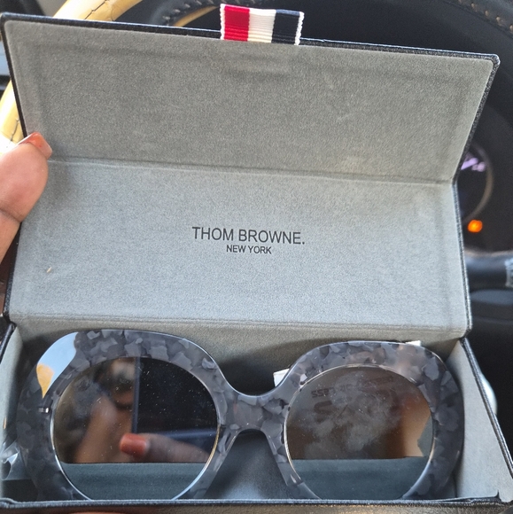 Thom Browne Accessories - Thom Browne Women's Gray Patterned Sunglasses